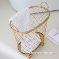 wrought storage basket bathroom laundry hamper basket